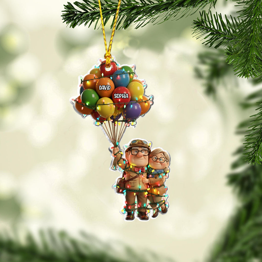 You'll Always Be My Greatest Adventure - Personalized Couple Ornament