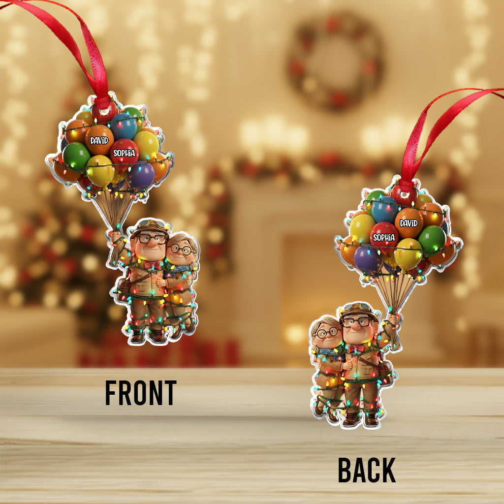 You'll Always Be My Greatest Adventure - Personalized Couple Ornament
