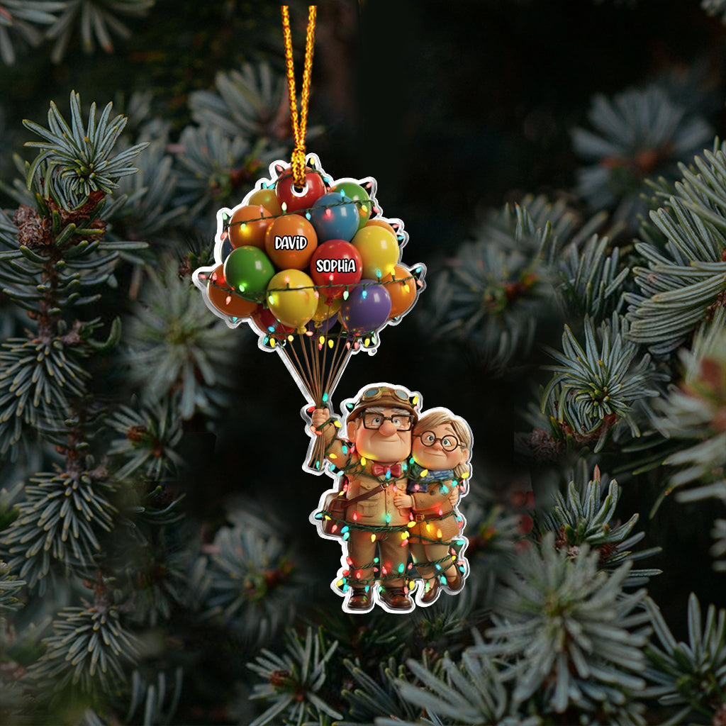 You'll Always Be My Greatest Adventure - Personalized Couple Ornament