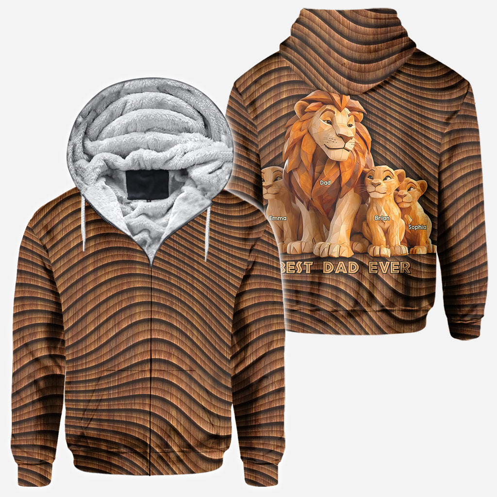 Best Dad Ever - Personalized Father All Over Shirt