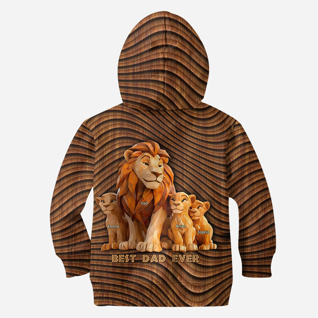 Best Dad Ever - Personalized Father All Over Shirt