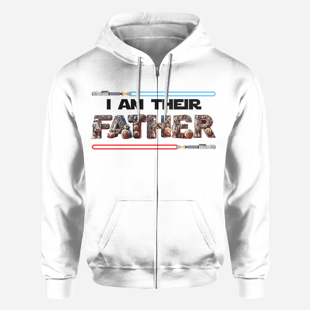 I'm Their Father - Personalized The Force All Over Shirt
