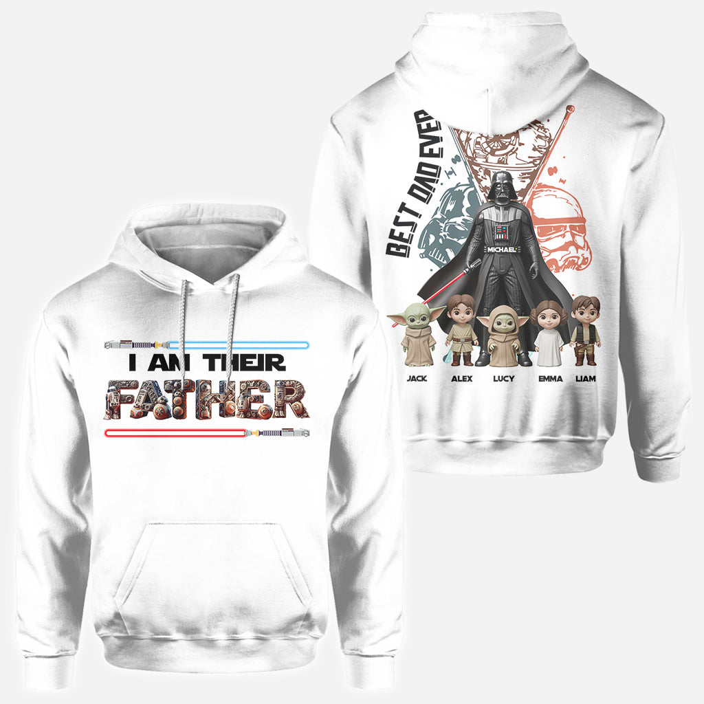 I'm Their Father - Personalized The Force All Over Shirt