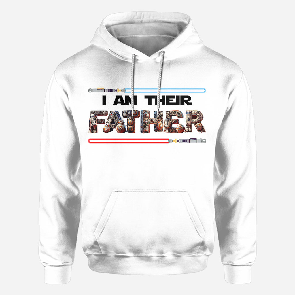 I'm Their Father - Personalized The Force All Over Shirt