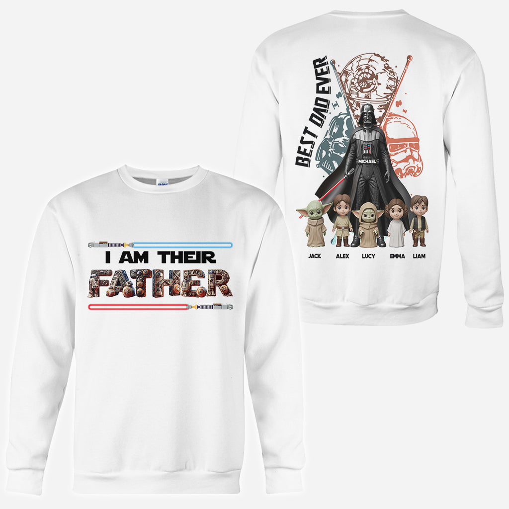 I'm Their Father - Personalized The Force All Over Shirt