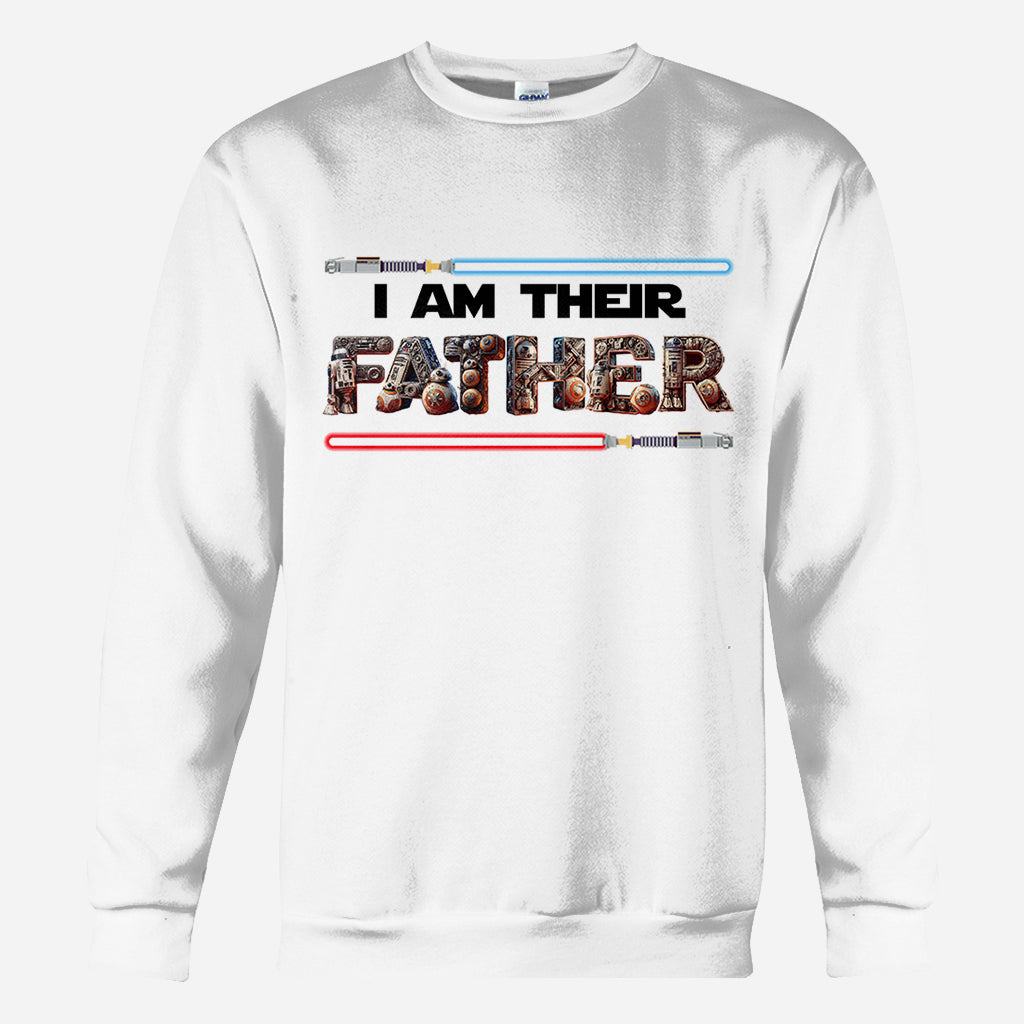 I'm Their Father - Personalized The Force All Over Shirt