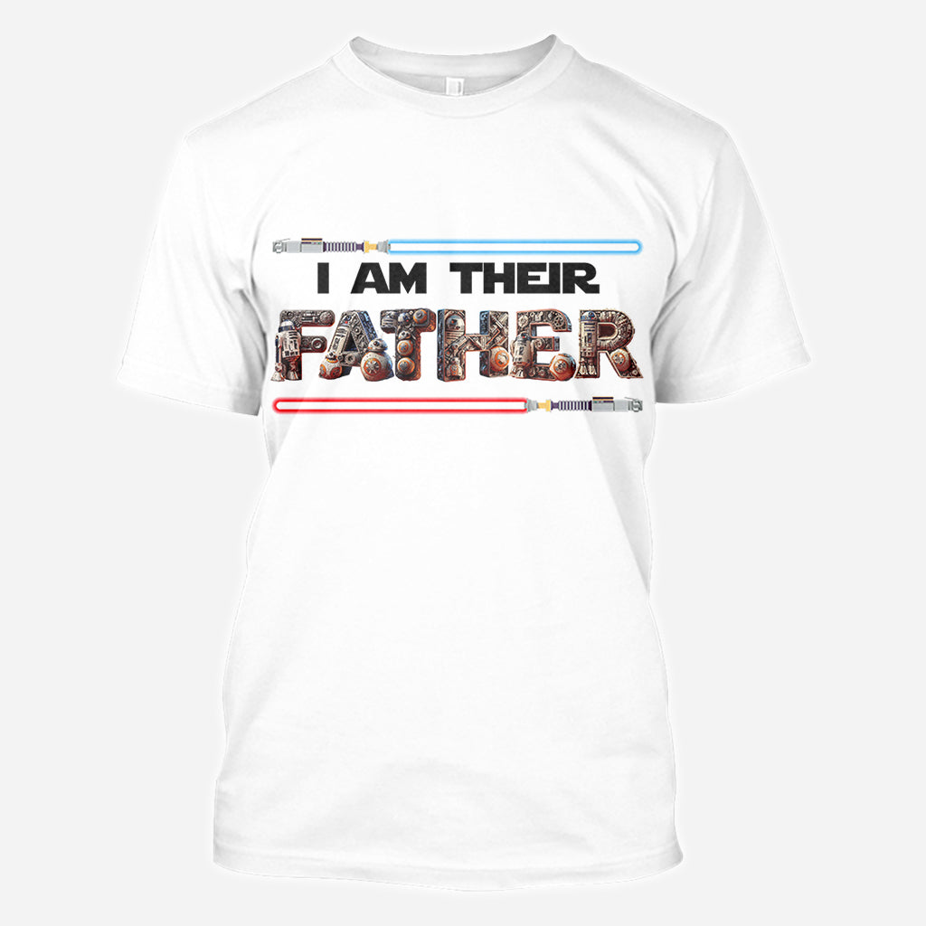 I'm Their Father - Personalized The Force All Over Shirt