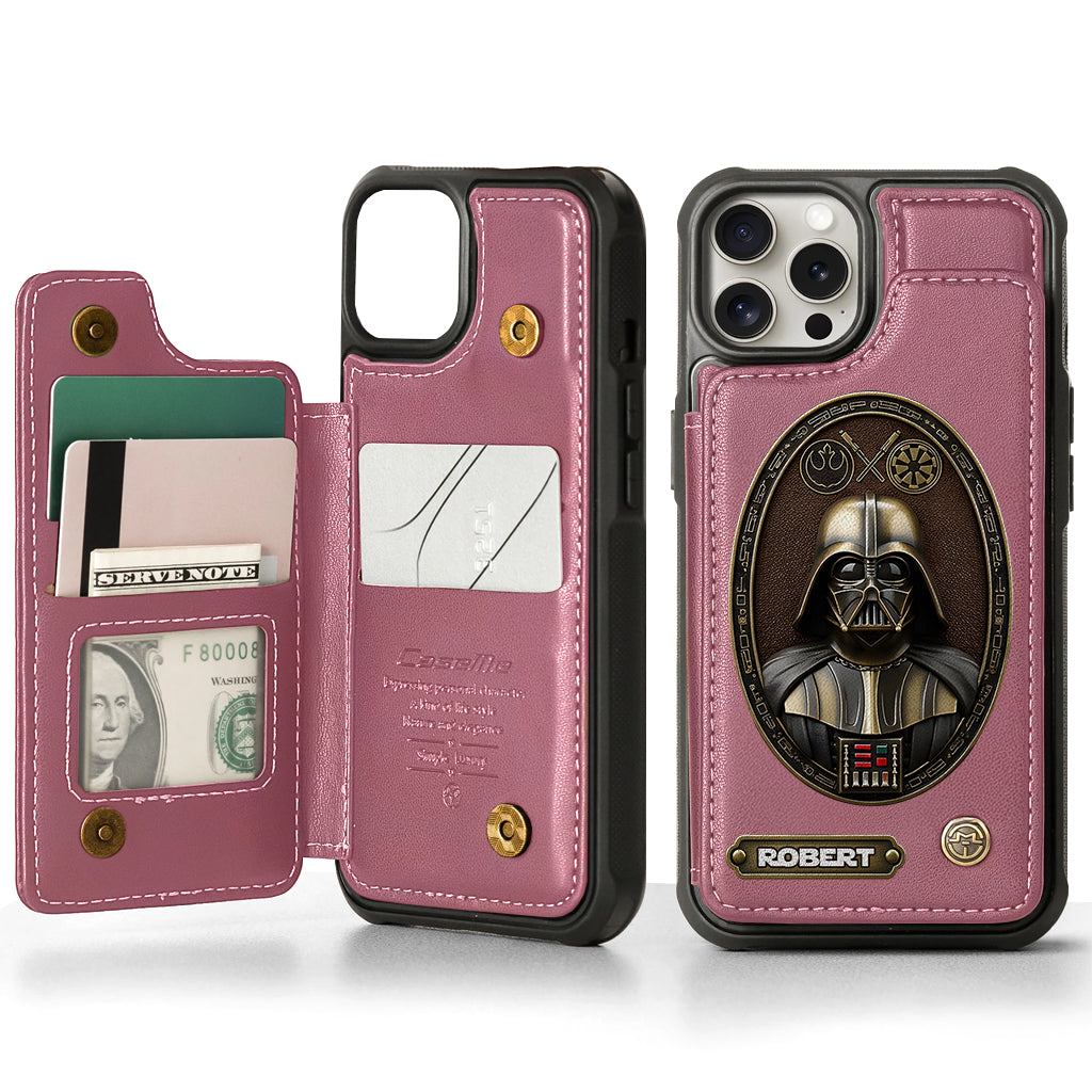 The Force - Personalized The Force Wallet Phone Case