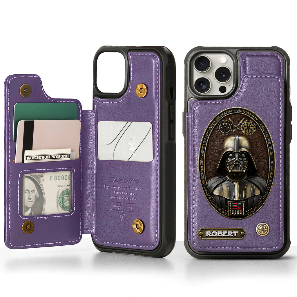 The Force - Personalized The Force Wallet Phone Case
