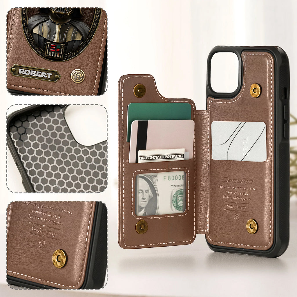 The Force - Personalized The Force Wallet Phone Case