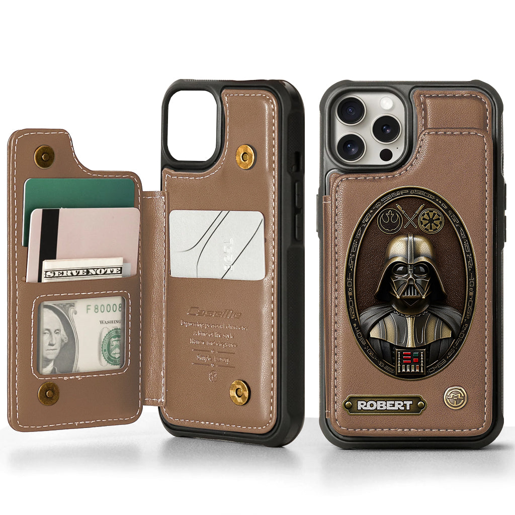 The Force - Personalized The Force Wallet Phone Case