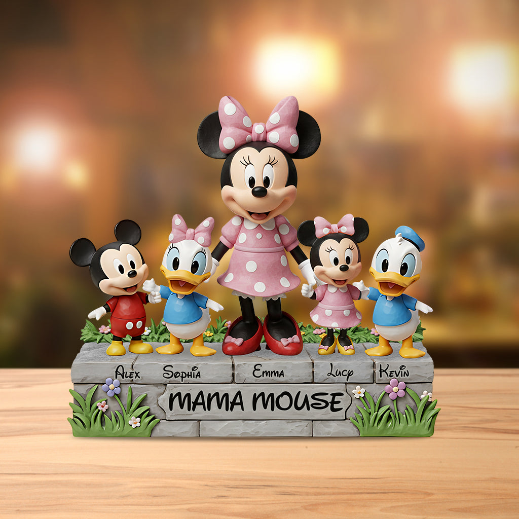 Magical Mom/ Grandma - Personalized Mouse Custom Shaped Acrylic Plaque