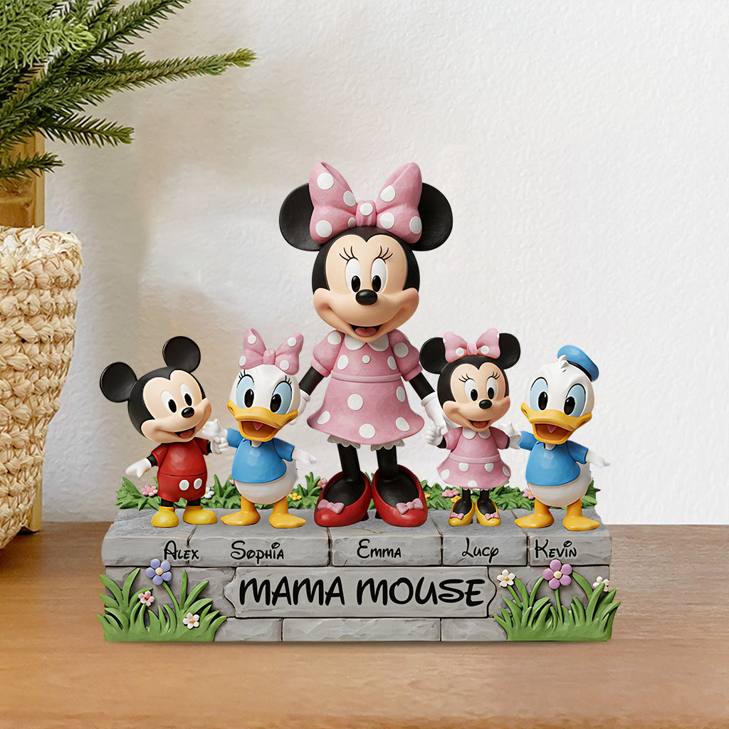 Magical Mom/ Grandma - Personalized Mouse Custom Shaped Acrylic Plaque