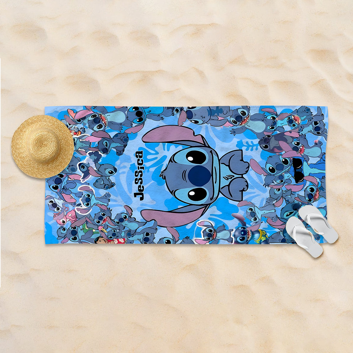 Summer Is Calling - Personalized Ohana Quick-dry Beach Towel/ Bath Towel