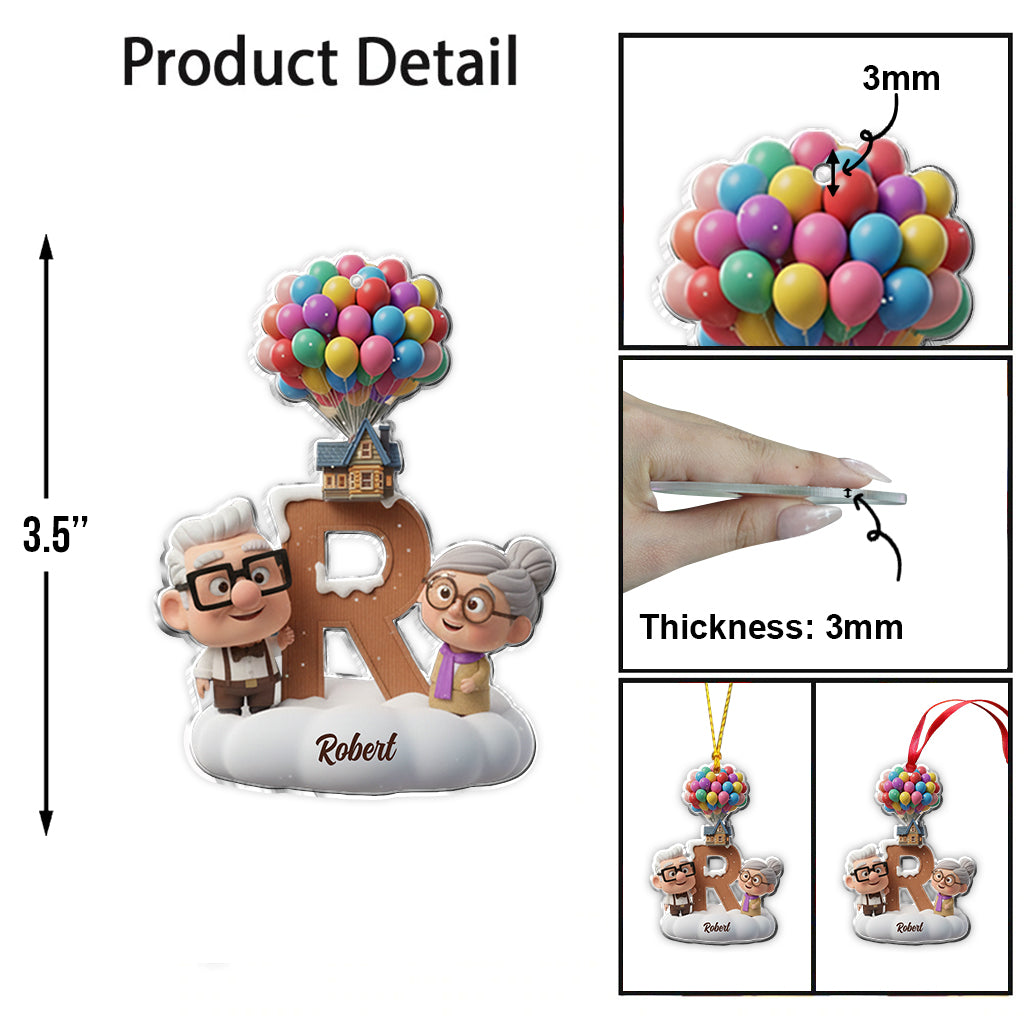 You Are My Greatest Adventure - Personalized Mouse Ornament