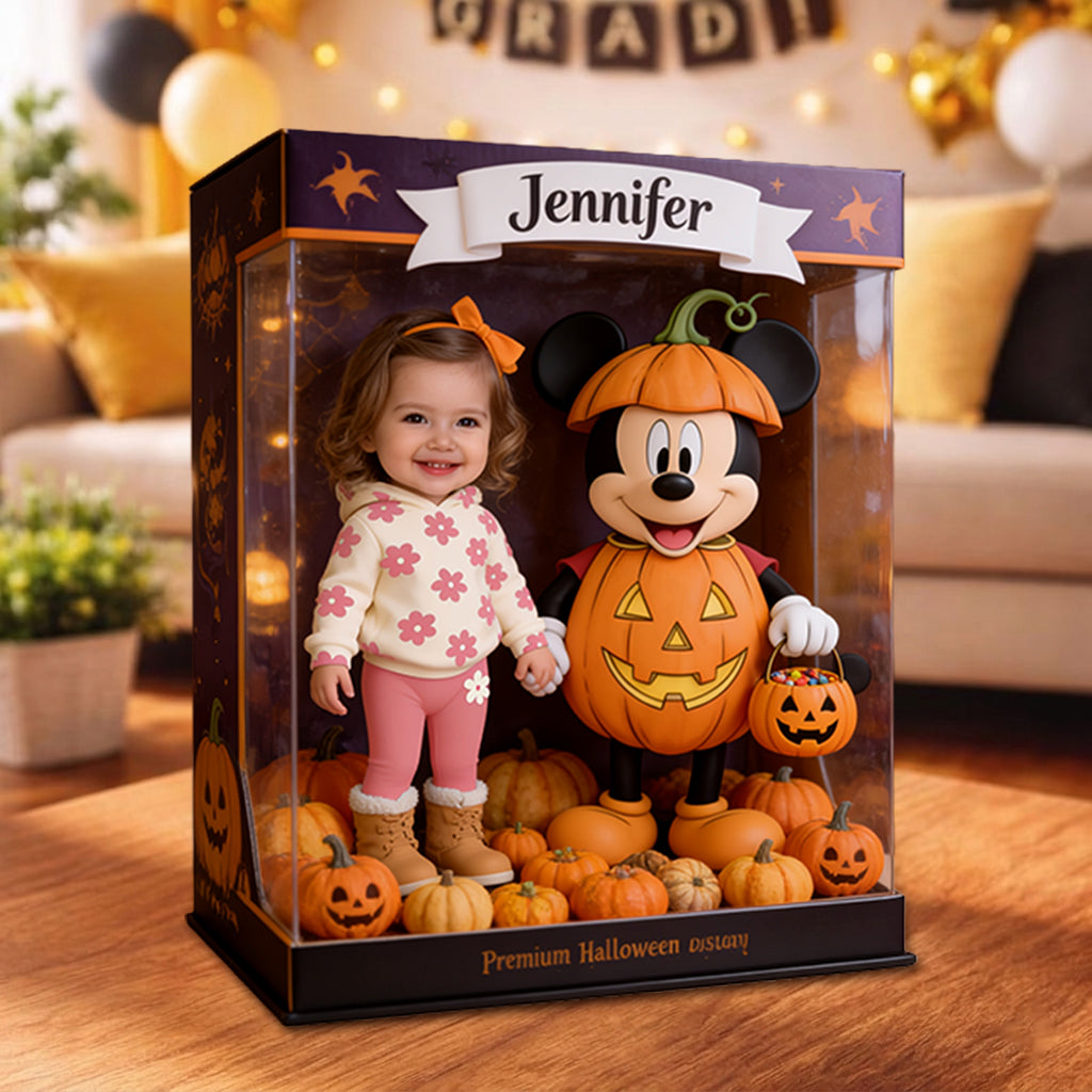 Magic Pumpkin - Personalized Mouse Acrylic Display Box