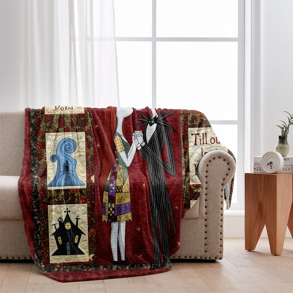 Eternal Kiss Holiday - Personalized Nightmare Blanket