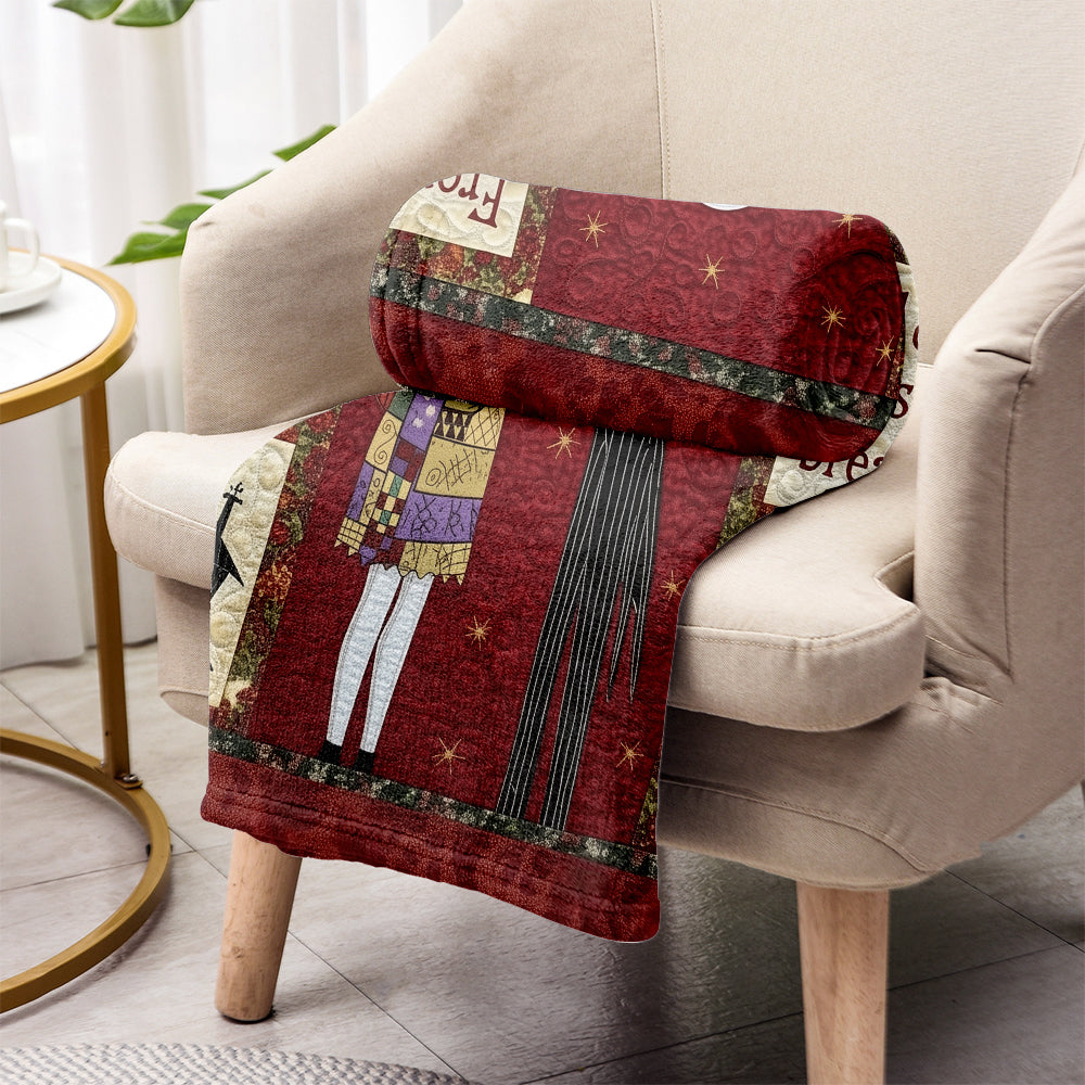 Eternal Kiss Holiday - Personalized Nightmare Blanket