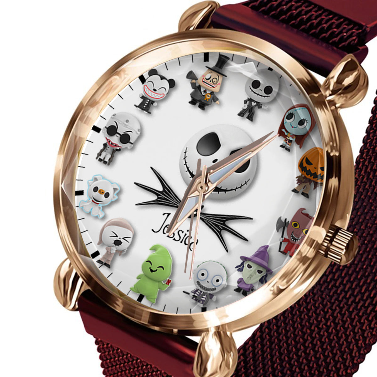 The Nightmare Before Christmas - Personalized Nightmare Women Hand Watch