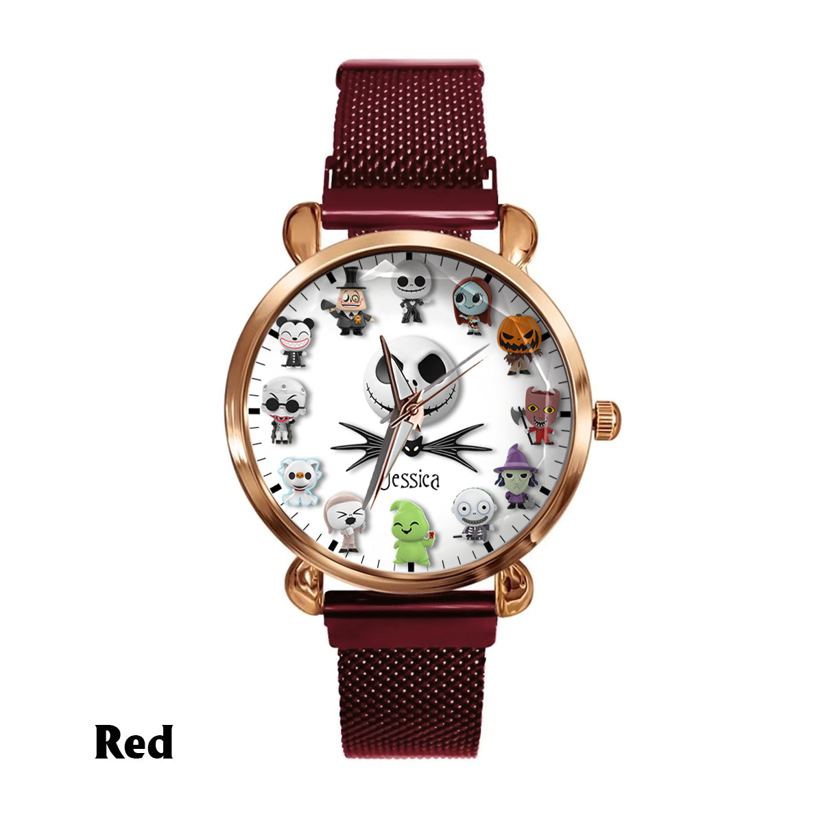 The Nightmare Before Christmas - Personalized Nightmare Women Hand Watch