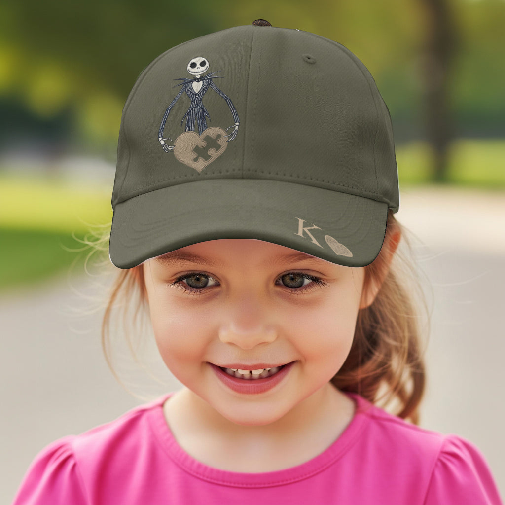 You're Missing Piece Matching Cap Nightmare Couple - Personalized Nightmare Classic Cap