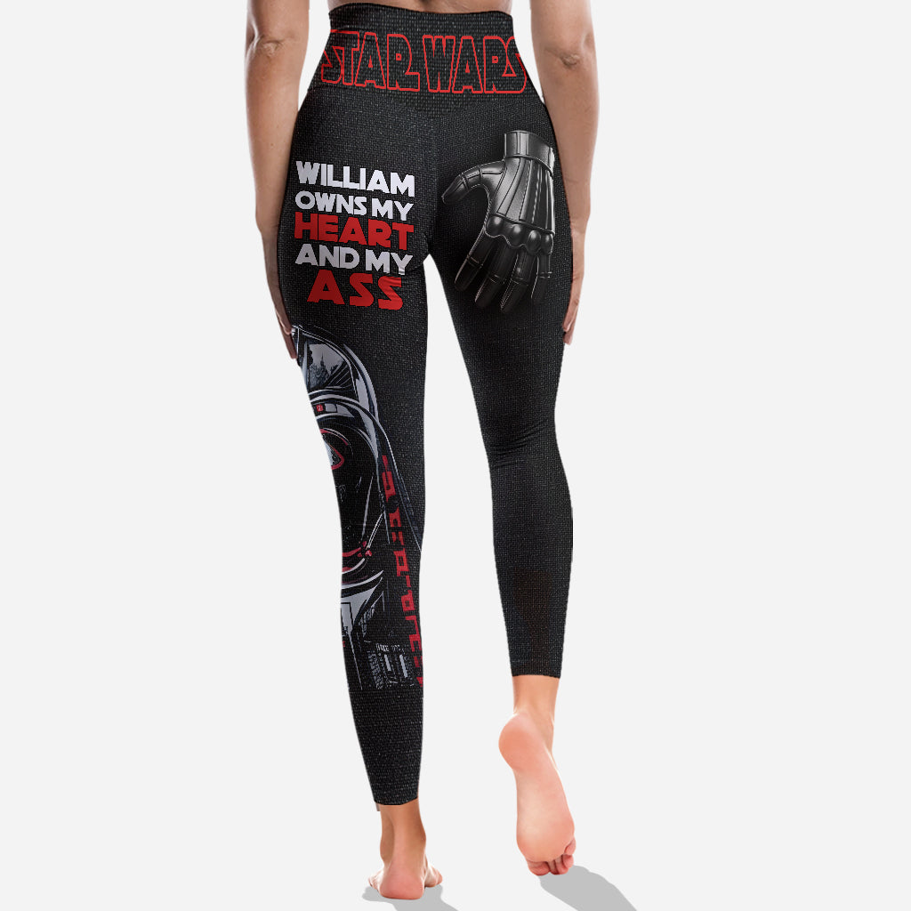 Owns My Heart - Personalized The Force Leggings
