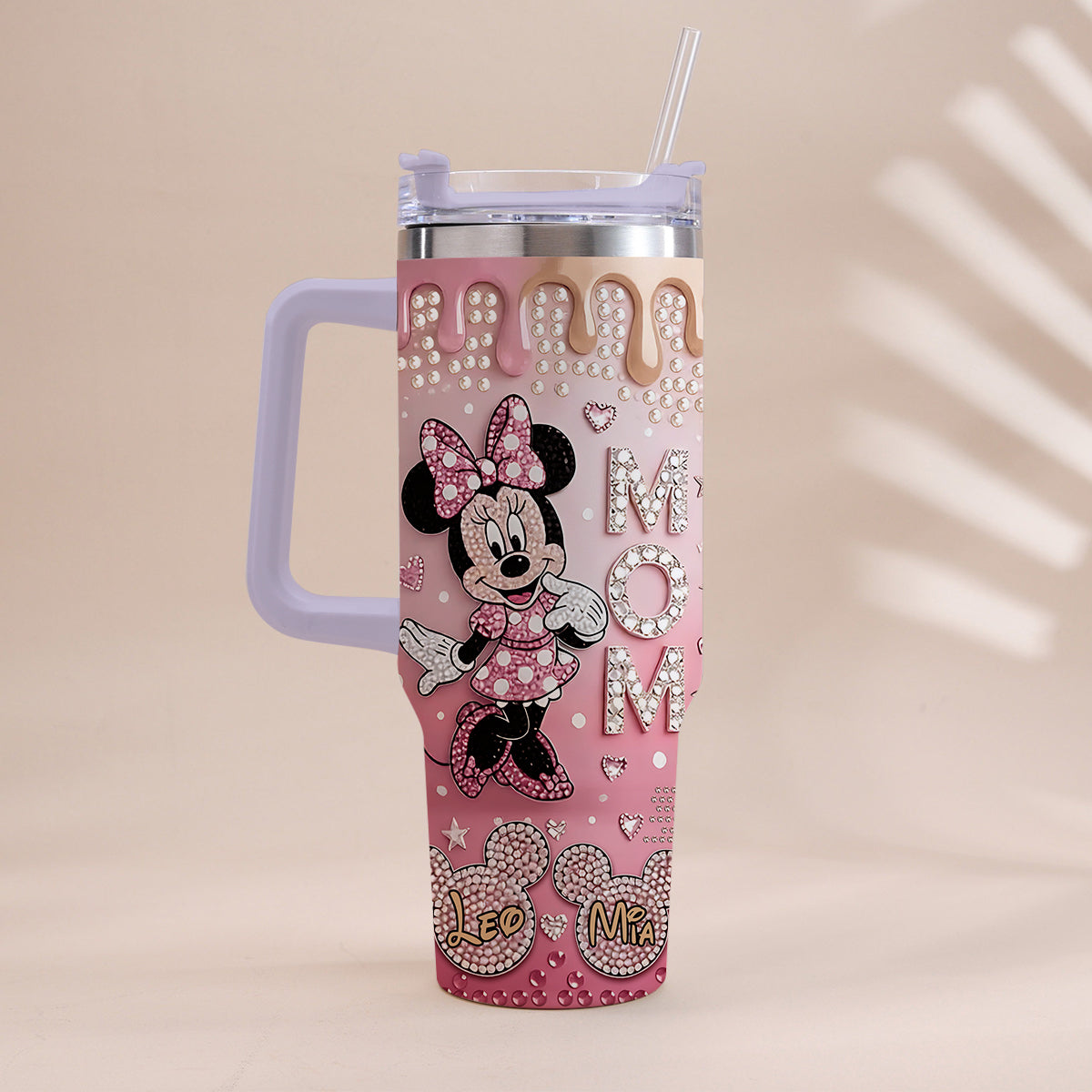 Mouse Mama - Personalized Mouse Tumbler With Handle