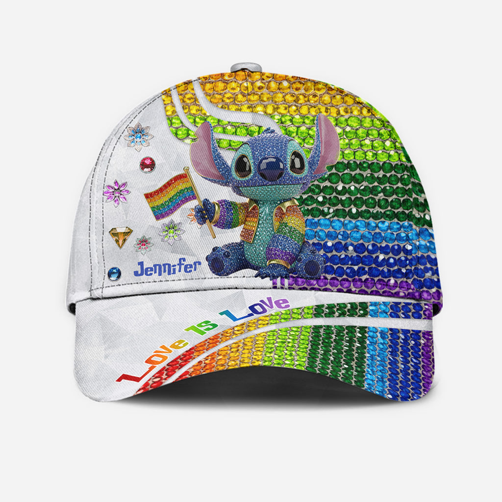 LGBT Flag - Personalized Ohana Classic Cap