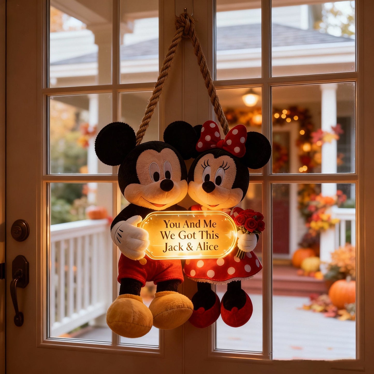We Got This - Personalized Mouse LED Light Acrylic Sign