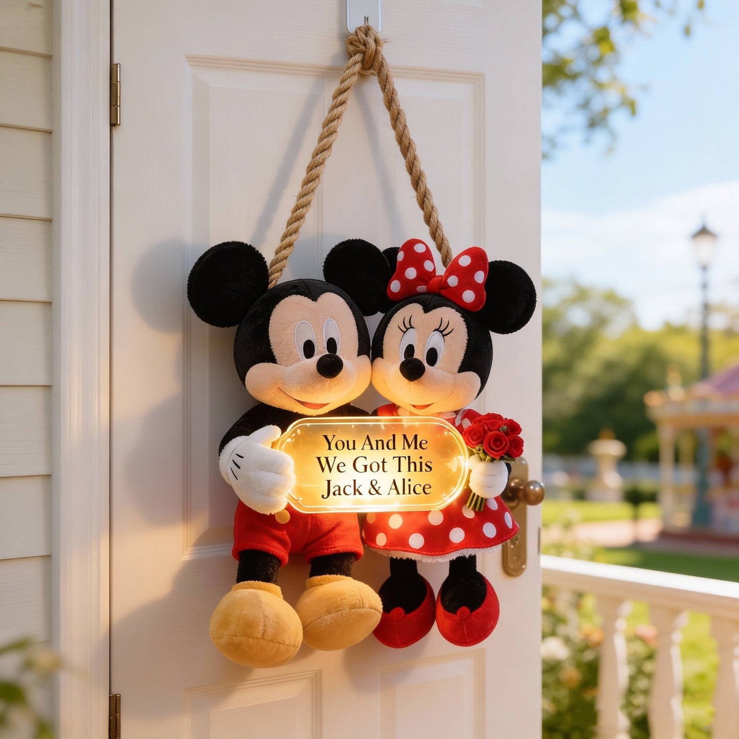 We Got This - Personalized Mouse LED Light Acrylic Sign