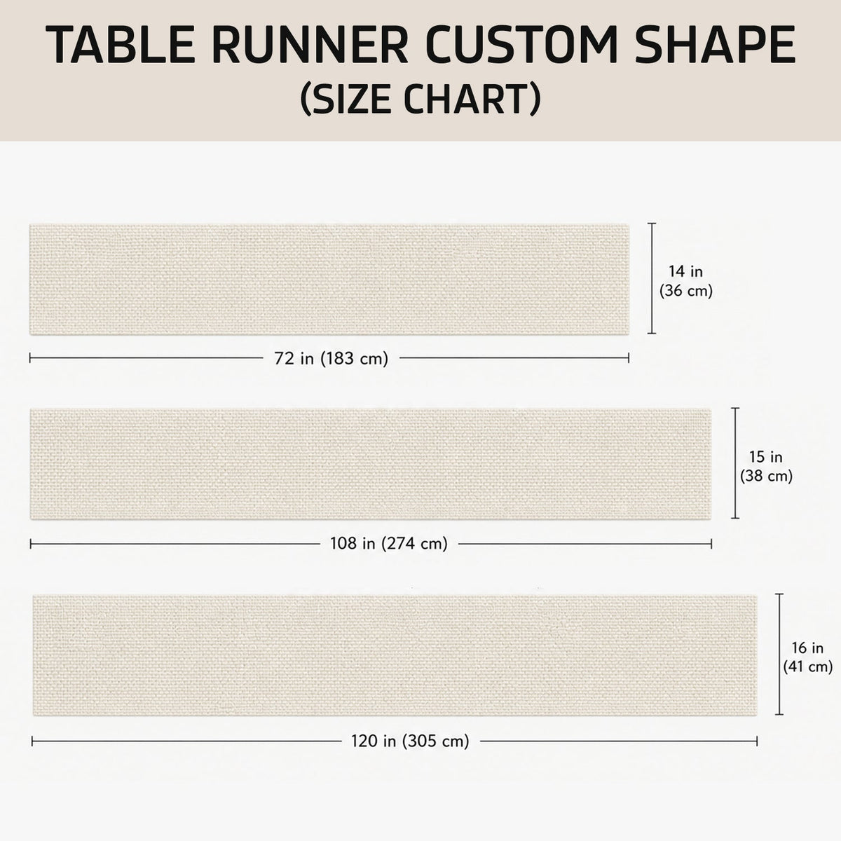 Halloween Nightmare - Personalized Nightmare Custom Shape Table Runner