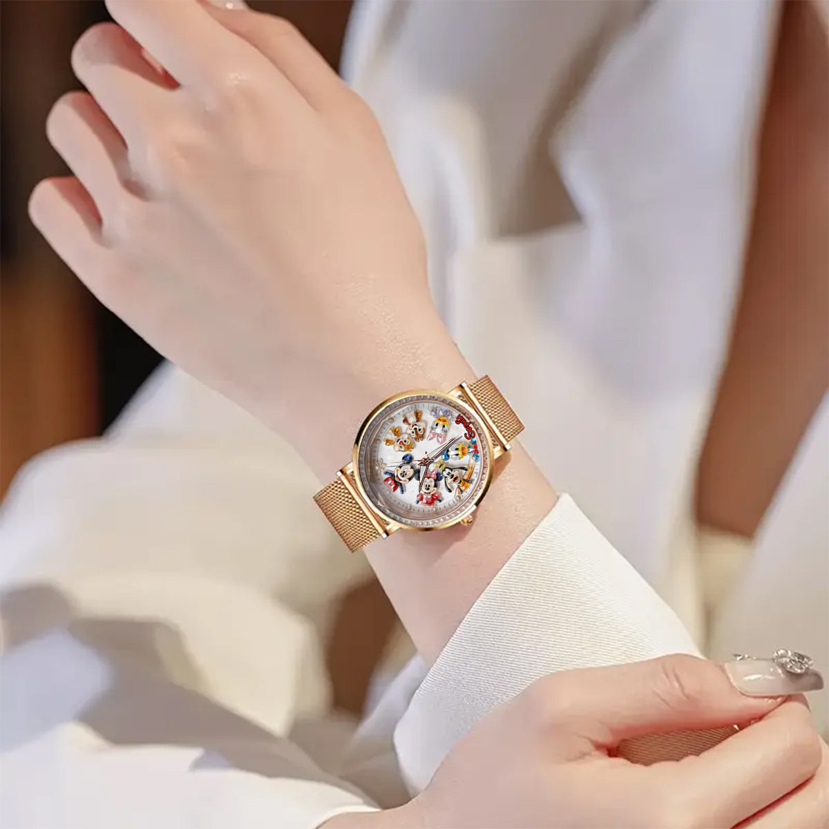 Friends - Personalized Mouse Women Hand Watch