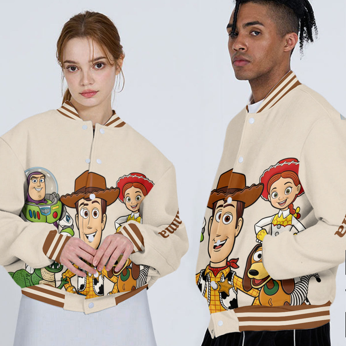 Buddy Toy - Personalized Movie For Kids Varsity Jacket