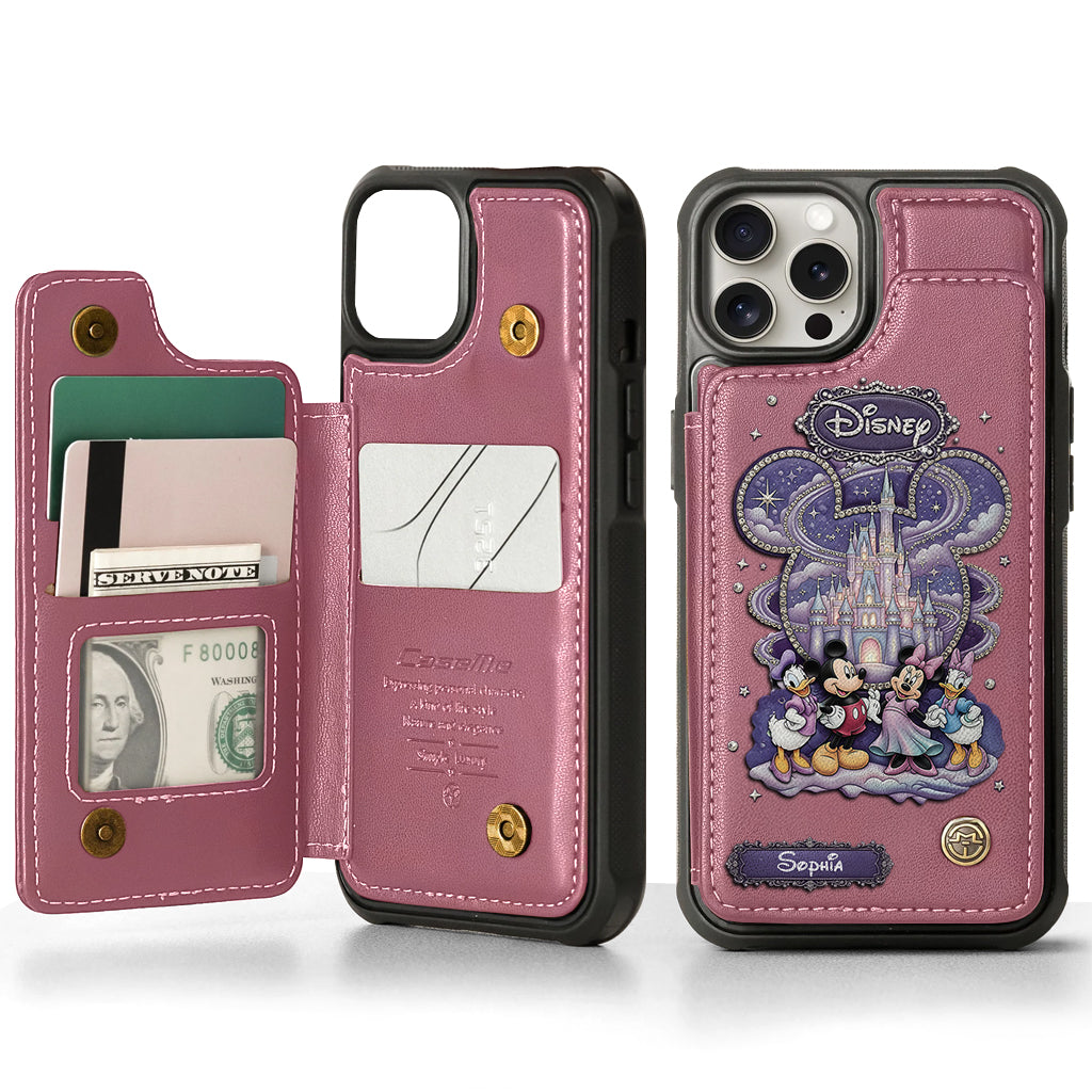 Magical World - Personalized Mouse Wallet Phone Case
