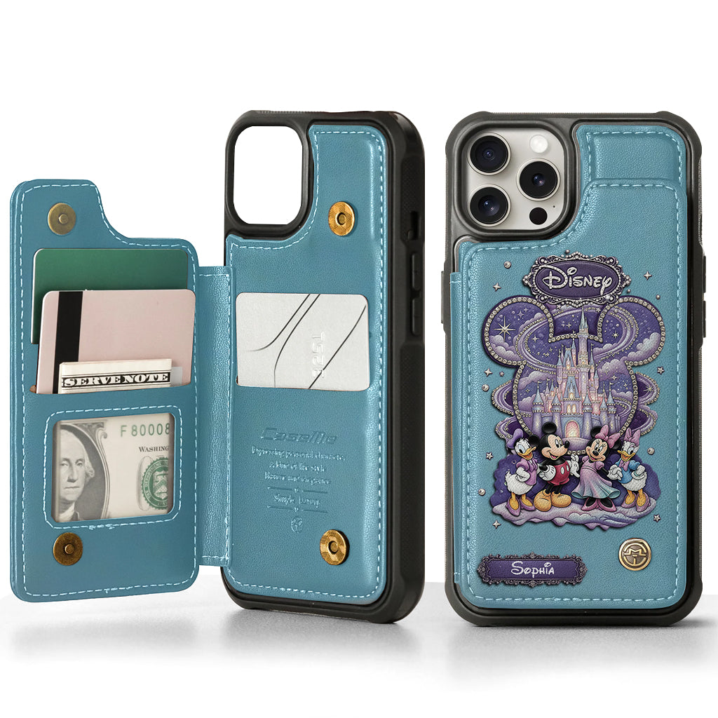 Magical World - Personalized Mouse Wallet Phone Case