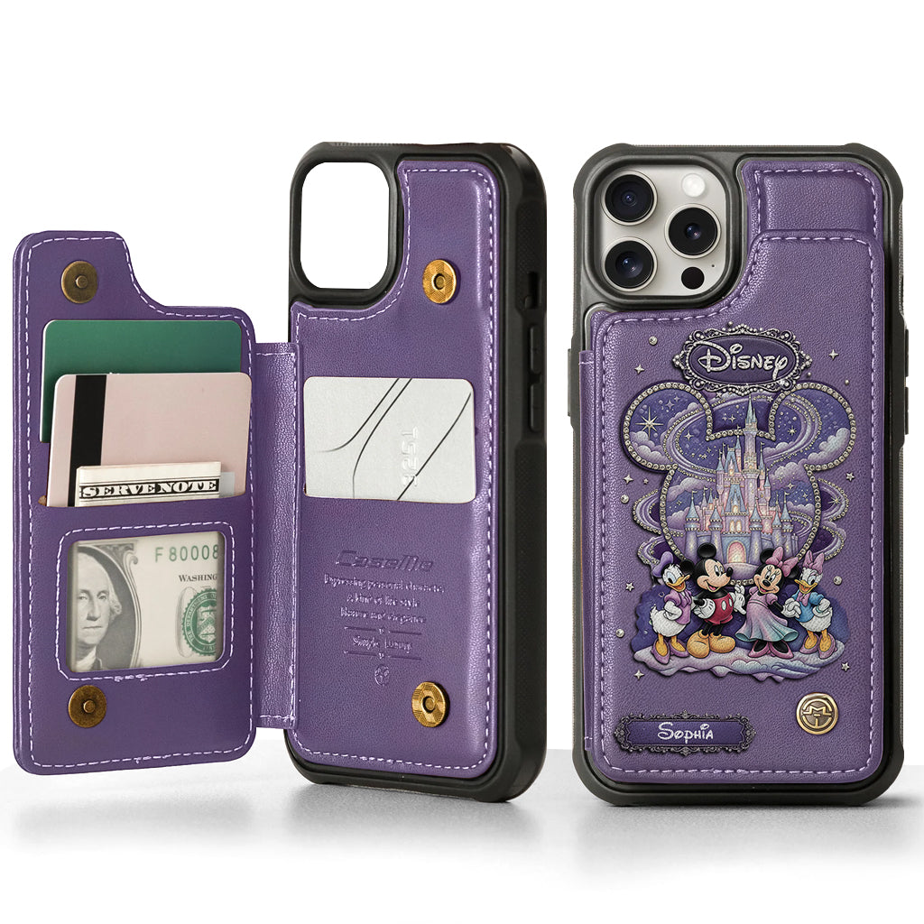 Magical World - Personalized Mouse Wallet Phone Case