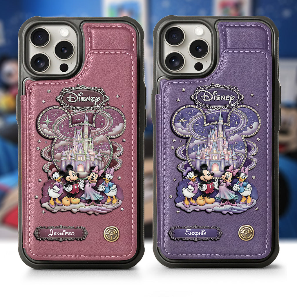Magical World - Personalized Mouse Wallet Phone Case