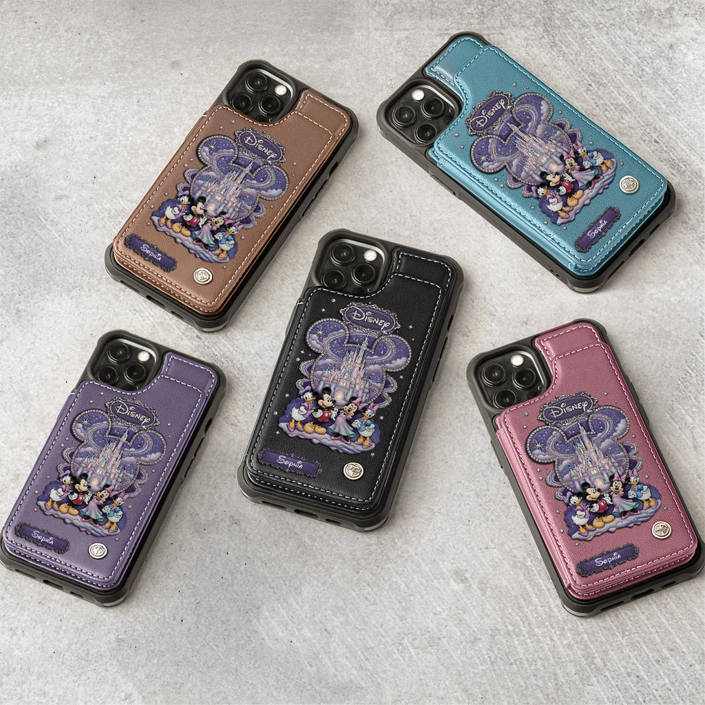 Magical World - Personalized Mouse Wallet Phone Case