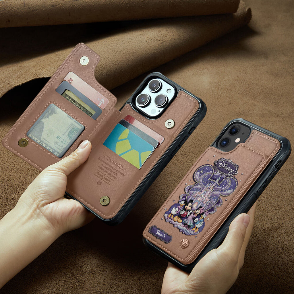 Magical World - Personalized Mouse Wallet Phone Case