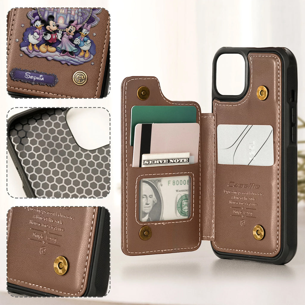 Magical World - Personalized Mouse Wallet Phone Case