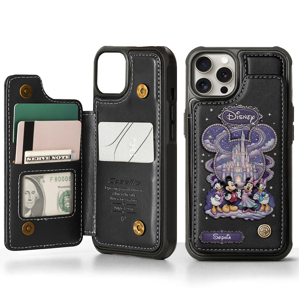 Magical World - Personalized Mouse Wallet Phone Case