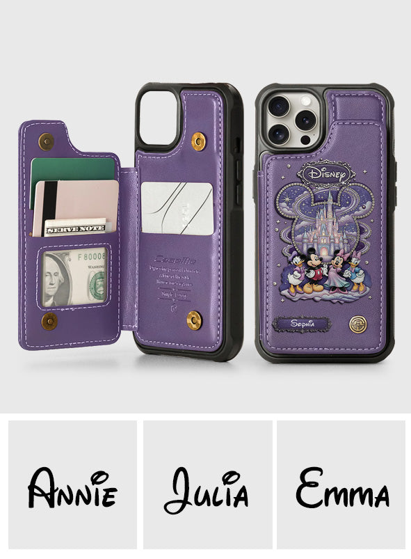 Magical World - Personalized Mouse Wallet Phone Case