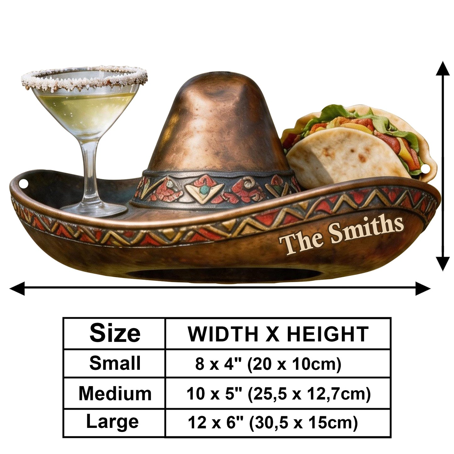 Cinco De Mayo Fiesta Mouse Ears - Personalized Mouse Wooden Wall Mount Sign