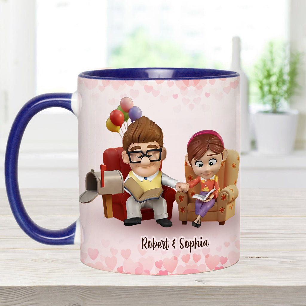 You Are My Greatest Adventure - Personalized Couple Accent Mug