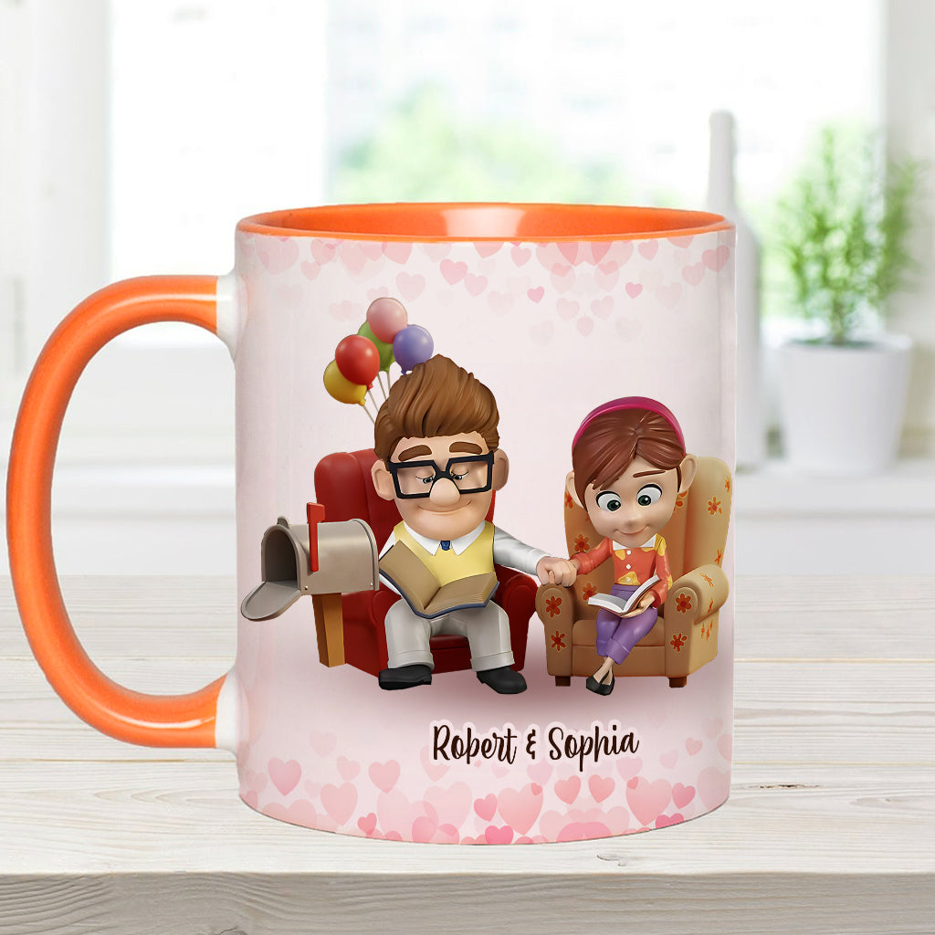 You Are My Greatest Adventure - Personalized Couple Accent Mug