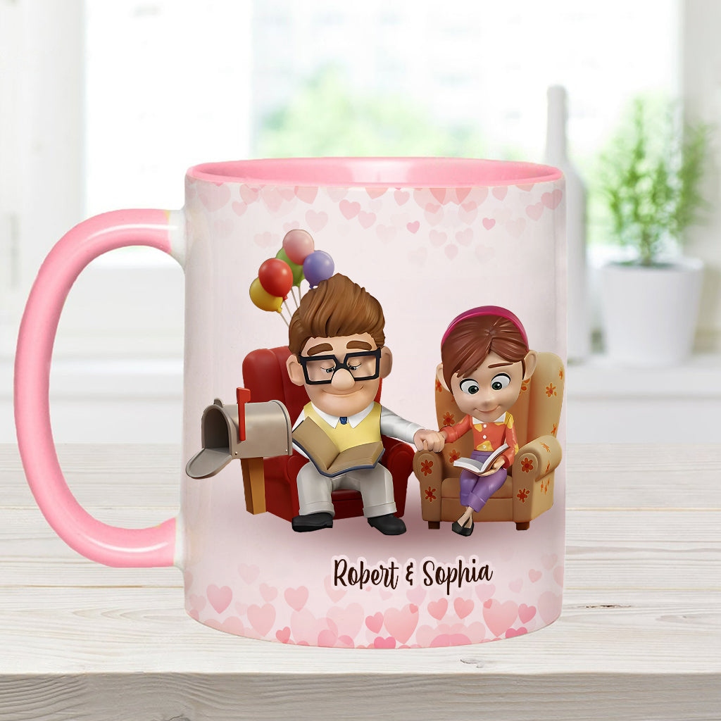 You Are My Greatest Adventure - Personalized Couple Accent Mug
