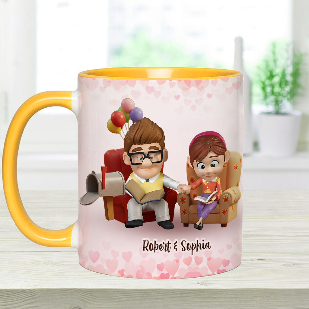 You Are My Greatest Adventure - Personalized Couple Accent Mug