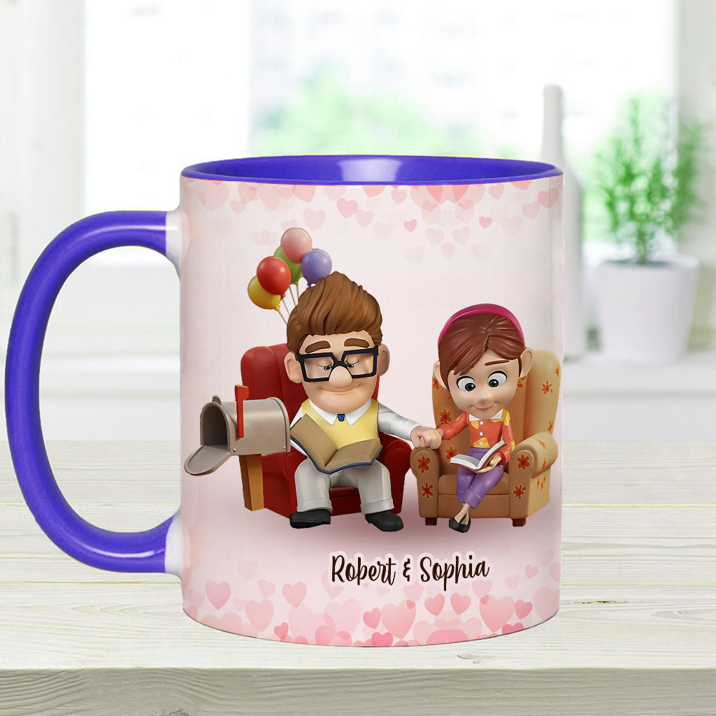 You Are My Greatest Adventure - Personalized Couple Accent Mug