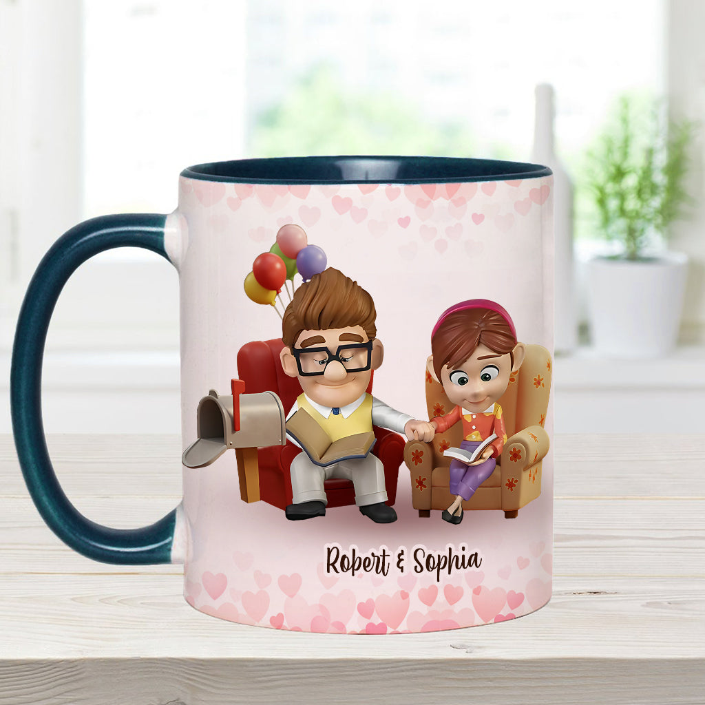 You Are My Greatest Adventure - Personalized Couple Accent Mug