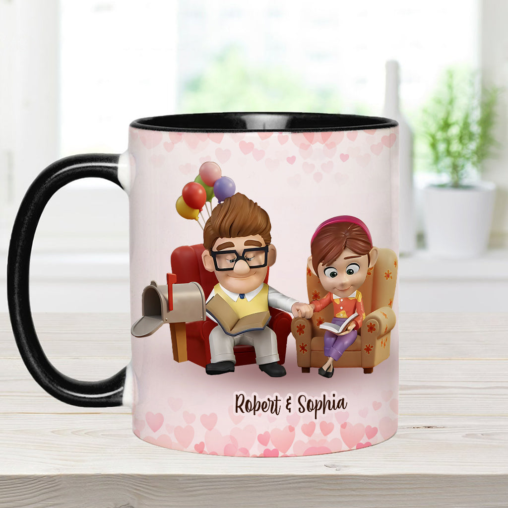 You Are My Greatest Adventure - Personalized Couple Accent Mug